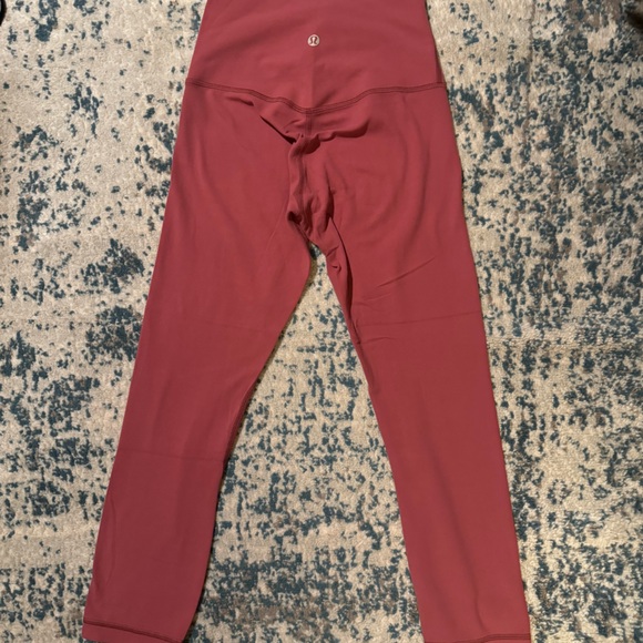 Lululemon High-Rise Wunder Under Full On Luxtreme in Chianti - Size 2 - Picture 12 of 16